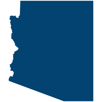 Arizona map outline