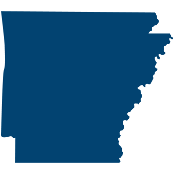 Arkansas map outline