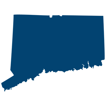 Connecticut map outline