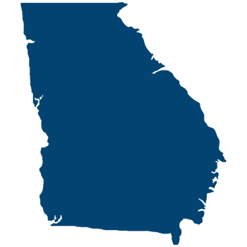 Georgia map outline