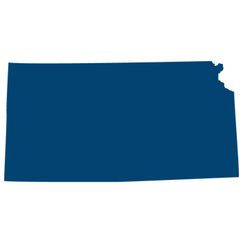 Kansas map outline