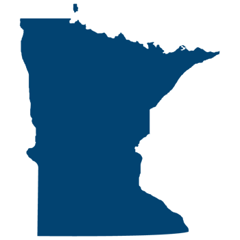 Minnesota map outline