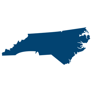 North Carolina map outline