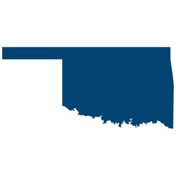 Oklahoma map outline