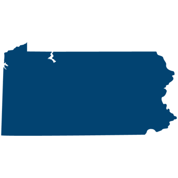 Pennsylvania map outline