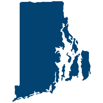 Rhode Island map outline