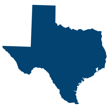 Texas map outline