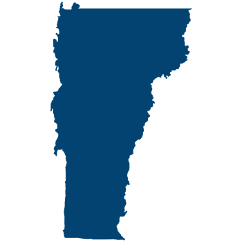 Vermont map outline