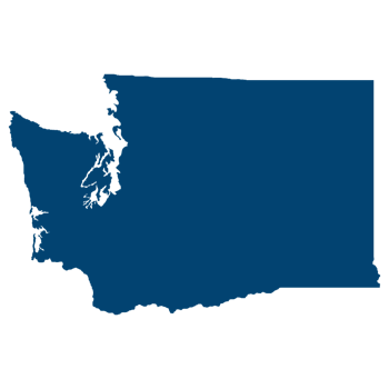 Washington map outline